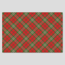 Clan Scott Red Tartan Tissue Paper