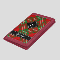 Clan Scott Red Tartan Trifold Wallet