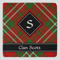 Clan Scott Red Tartan Trivet