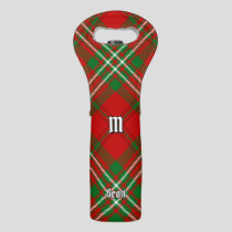 Clan Scott Red Tartan Wine Bag