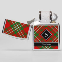 Clan Scott Red Tartan Zippo Lighter