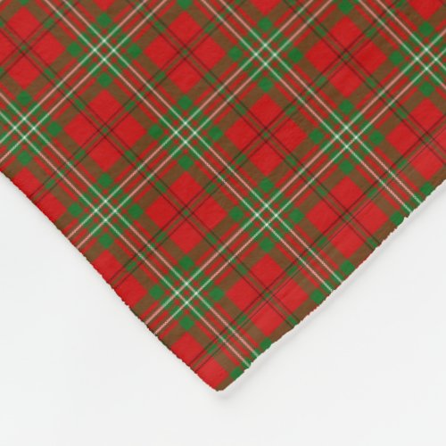 Clan Scott Tartan Fleece Blanket