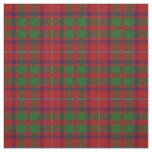 Clan Shaw Scottish Tartan Plaid Fabric
