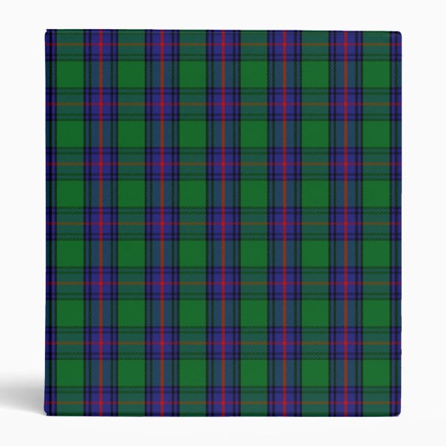 Clan Shaw Tartan Binder (Front)