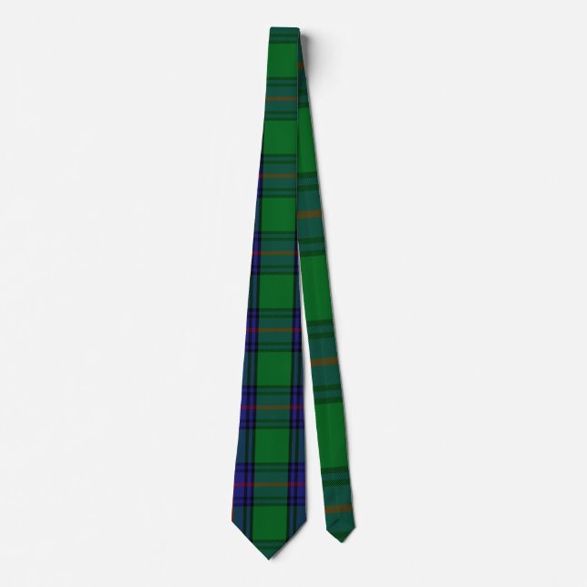 Clan Shaw Tartan Neck Tie (Front)