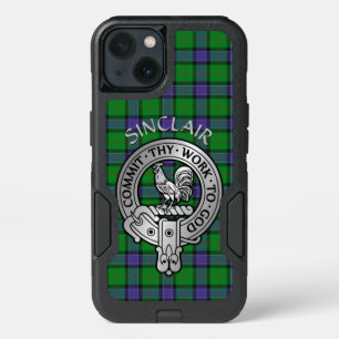 Clan Sinclair Crest & Hunting Tartan OtterBox Sams iPhone 13 Case