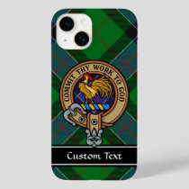 Clan Sinclair Crest over Hunting Tartan Case-Mate iPhone 14 Case