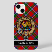 Clan Sinclair Crest over Tartan Case-Mate iPhone 14 Case