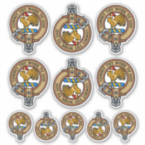 Clan Sinclair Crest Sticker Set