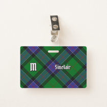 Clan Sinclair Hunting Tartan Badge