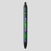 Clan Sinclair Hunting Tartan Black Ink Pen