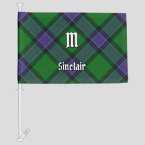 Clan Sinclair Hunting Tartan Car Flag