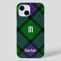 Clan Sinclair Hunting Tartan iPhone 15 Case