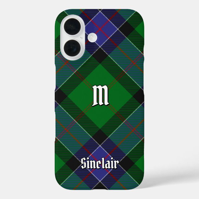 Clan Sinclair Hunting Tartan Case-Mate iPhone Case (Back)