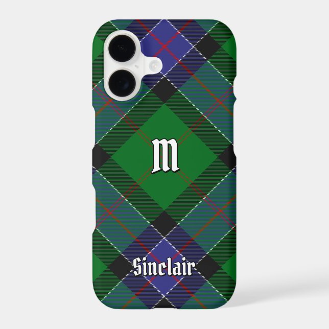 Clan Sinclair Hunting Tartan Case-Mate iPhone Case (Back)