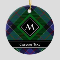 Clan Sinclair Hunting Tartan Ceramic Ornament