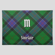 Clan Sinclair Hunting Tartan Cloth Placemat