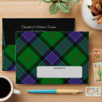 Clan Sinclair Hunting Tartan Envelope