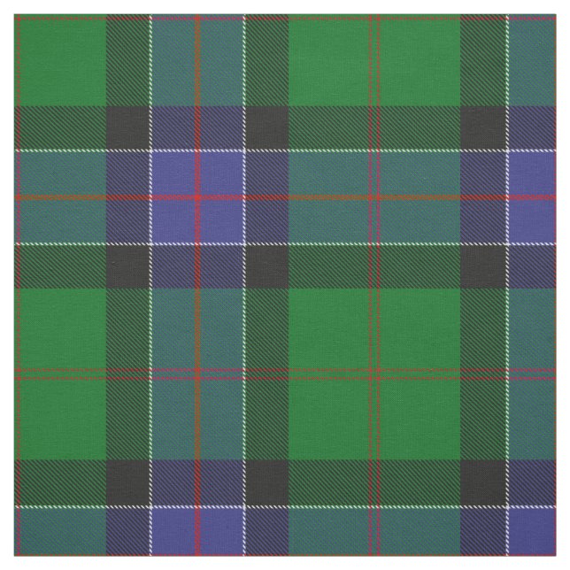 Clan Sinclair Hunting Tartan Fabric (Swatch)