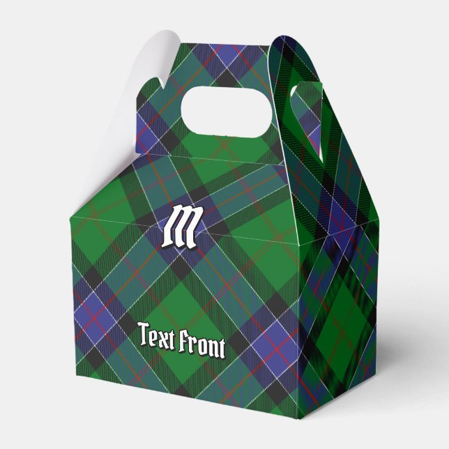 Clan Sinclair Hunting Tartan Favor Boxes (Front Side)