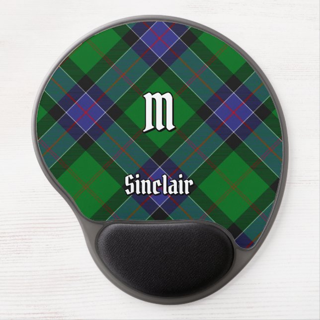 Clan Sinclair Hunting Tartan Gel Mouse Pad (Front)