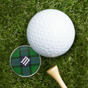 Clan Sinclair Hunting Tartan Golf Ball Marker