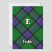 Clan Sinclair Hunting Tartan Invitation