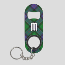 Clan Sinclair Hunting Tartan Keychain Bottle Opener