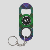 Clan Sinclair Hunting Tartan Keychain Bottle Opener