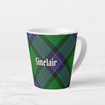 Clan Sinclair Hunting Tartan Latte Mug