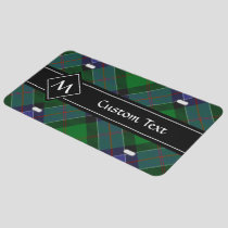 Clan Sinclair Hunting Tartan License Plate