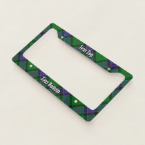 Clan Sinclair Hunting Tartan License Plate Frame