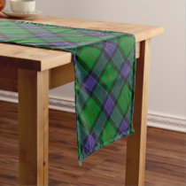 Clan Sinclair Hunting Tartan Long Table Runner