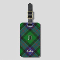 Clan Sinclair Hunting Tartan Luggage Tag