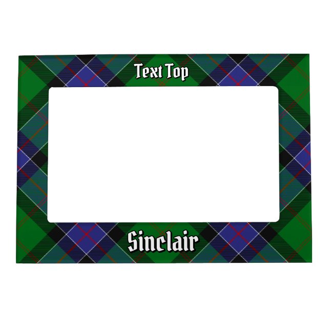 Clan Sinclair Hunting Tartan Magnetic Frame (Front)