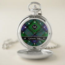 Clan Sinclair Hunting Tartan Pocket Watch