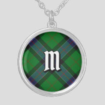 Clan Sinclair Hunting Tartan Silver Plated Necklace
