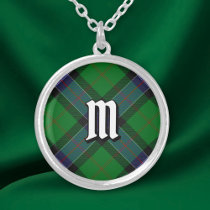 Clan Sinclair Hunting Tartan Silver Plated Necklace