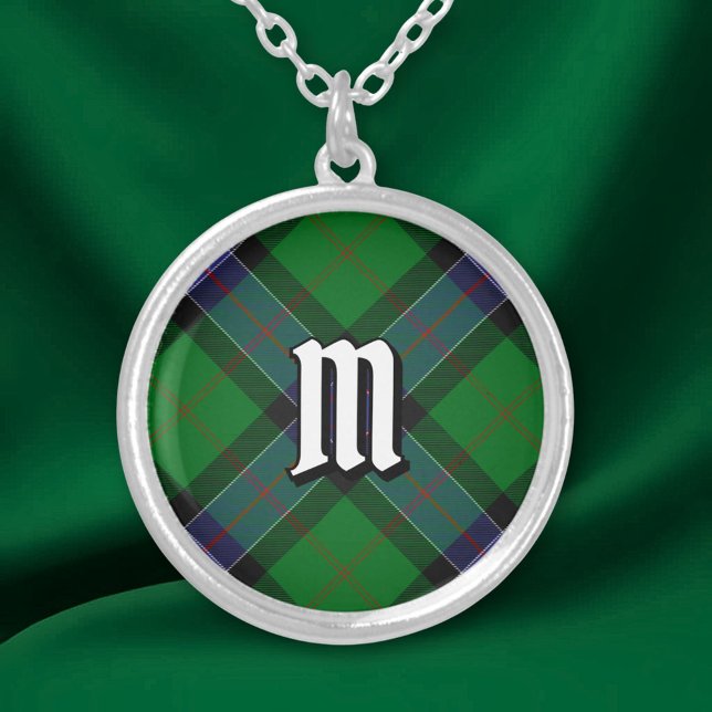 Clan Sinclair Hunting Tartan Silver Plated Necklace (Creator Uploaded)