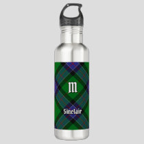 Clan Sinclair Hunting Tartan Stainless Steel Water Bottle