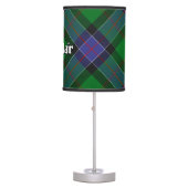 Clan Sinclair Hunting Tartan Table Lamp (Front)