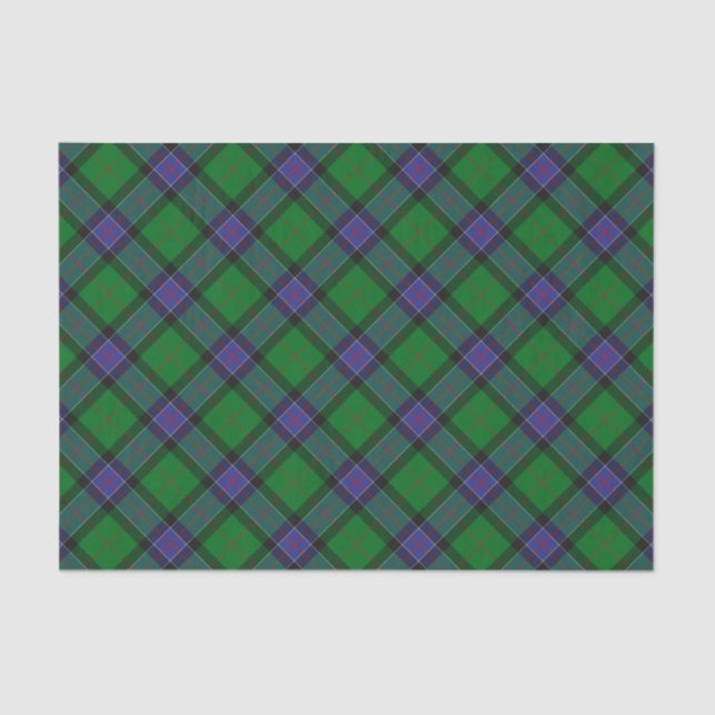Clan Sinclair Hunting Tartan Tissue Paper (Front)