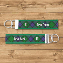 Clan Sinclair Hunting Tartan Wrist Keychain