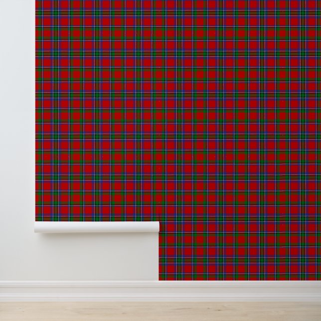 Clan Sinclair Red Tartan Wallpaper (Application)