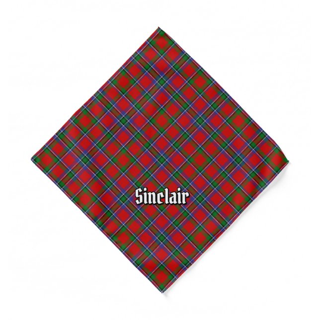 Clan Sinclair Tartan Bandana (Front)