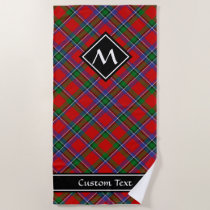 Clan Sinclair Tartan Beach Towel