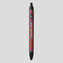 Clan Sinclair Tartan Black Ink Pen