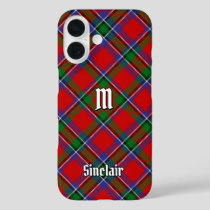 Clan Sinclair Tartan iPhone 16 Case