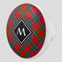 Clan Sinclair Tartan Ceramic Knob