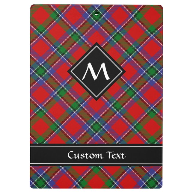Clan Sinclair Tartan Clipboard (Back)